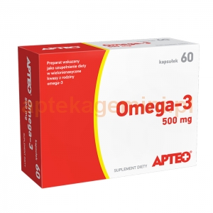 SYNOPTIS PHARMA Omega-3 500mg, Apteo, 60 kapsułek