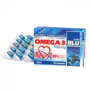 AVEC PHARMA Omega-3 Blu Forte 1000mg, 60 kapsułek