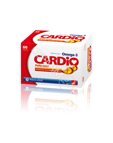 POLFA ŁÓDŹ Omega - 3 cardio x 60 kaps