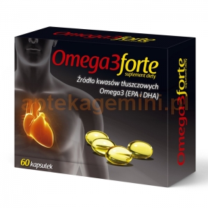 STARPHARMA Omega-3 Forte, 60 kapsułek