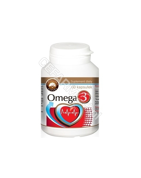 LABORATORIA Omega-3 x 60 kaps (laboratoria natury)