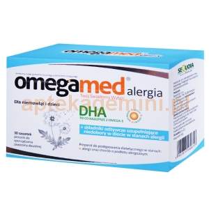 SEQUOIA Omegamed Alergia, 30 saszetek