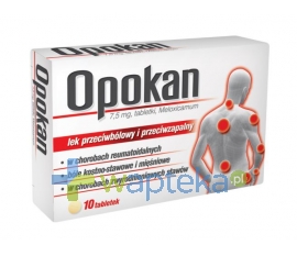 AFLOFARM FABRYKA LEKÓW SP.Z O.O. Opokan 7,5mg 10 tabletek