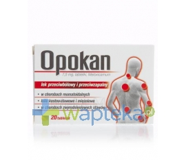 AFLOFARM FABRYKA LEKÓW SP.Z O.O. Opokan 7,5mg 20 tabletek 2 blistry