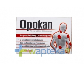 AFLOFARM FABRYKA LEKÓW SP.Z O.O. Opokan 7,5mg 30 tabletek 3 blistry