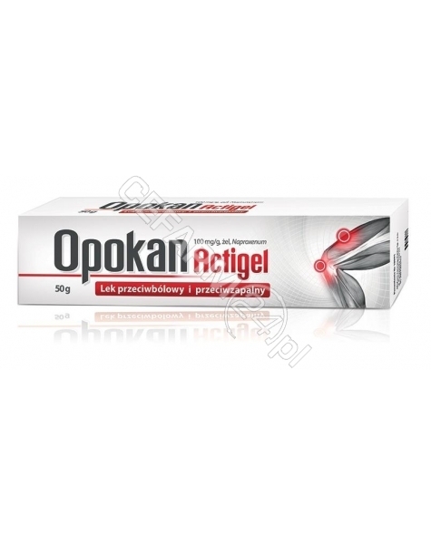 AFLOFARM Opokan Actigel 100 mg/g żel 50 g