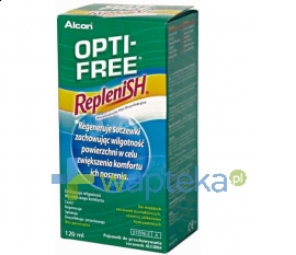 ALCON POLSKA SP. Z O.O. Opti-Free Replenish Płyn regenerujący do soczewek 120 ml