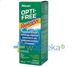 ALCON POLSKA SP. Z O.O. Opti-Free Replenish Płyn regenerujący do soczewek 300ml