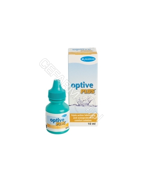 ALLERGAN SP. Z O.O. Optive Plus Krople do oczu 10 ml