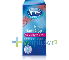 RECKITT BENCKISER (POLAND) S.A. OPTREX ACTIDROPS Nawilżające krople do suchych oczu 10 ml