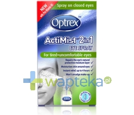 RECKITT BENCKISER (POLAND) S.A. OPTREX ACTMIST spray 2 w 1 do zmęczonych oczu 10 ml