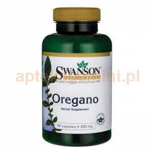 SWANSON Oregano 450mg, SWANSON, 90 kapsułek