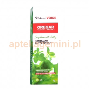 NATURES VOICE Oregar olejek z oregano 30ml