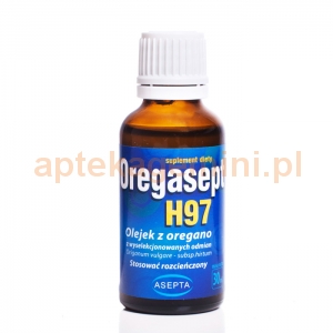 ASEPTA Oregasept H97, Olejek z oregano, 30ml