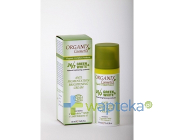 Organix Cosmetix ORGANIX Krem rozjaśniający przebarwienia skórne zmniejszający produkcję melaniny 50ml