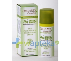 Organix Cosmetix ORGANIX Krem rozjaśniajacy przebarwinia skórne zmniejszający produkcję melaniny 50ml