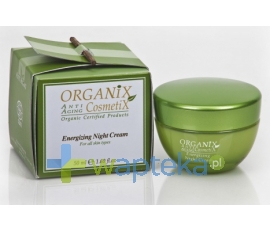 Organix Cosmetix ORGANIX Organiczny przeciwzmarszczkowy odbudowujący krem na noc 50ml 9495