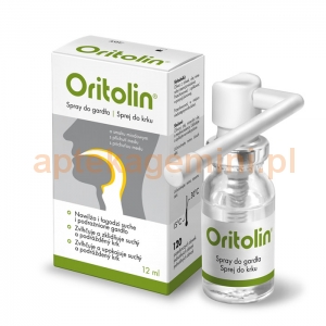 QPHARMA Oritolin, spray do gardła, 12ml