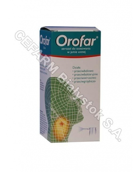 NOVARTIS Orofar aerozol 30 ml