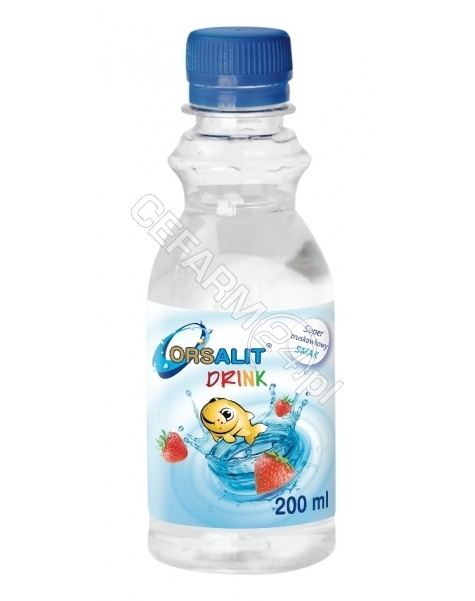 BIOMED KRAKÓW Orsalit Drink o smaku truskawkowym 200 ml