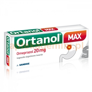 SANDOZ Ortanol Max 20mg, 14 kapsułek