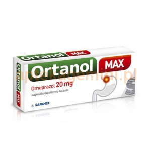 SANDOZ Ortanol Max 20mg, 7 kapsułek OKAZJA