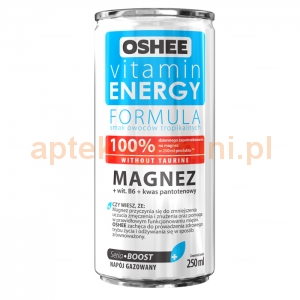 OSHEE OSHEE, Vitamin Energy Formula, Magnez, 250ml