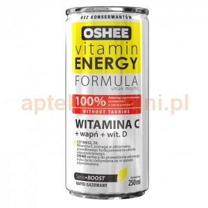 OSHEE OSHEE, Vitamin Energy Formula, Witamina C, 250ml OKAZJA