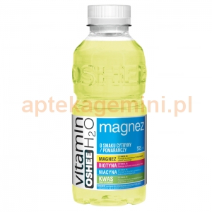 OSHEE OSHEE, Vitamin H2O Magnez, 555ml OKAZJA