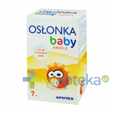 APOTEX NEDERLAND BV Osłonka Baby od 3-mca krople 7 ml