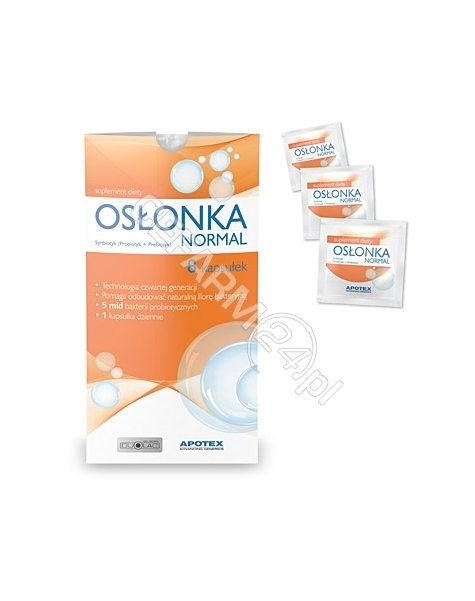 APOTEX NEDERLAND BV Osłonka Normal x 8 kaps (data ważności <span class=