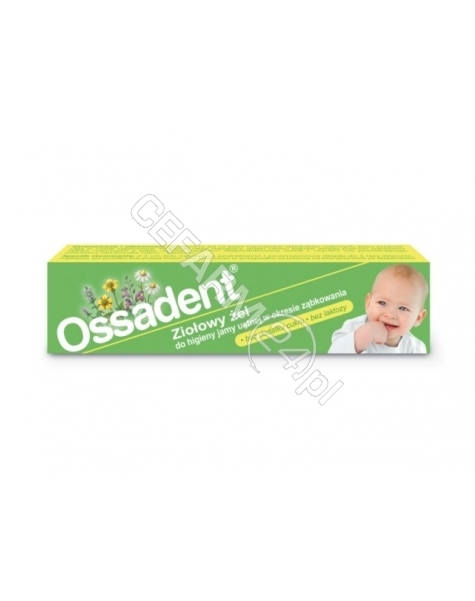 SIROSCAN Ossadent żel 20 g + Babyono żelowy gryzak chłodzący GRATIS !!!