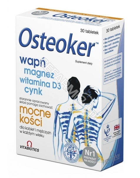 VITABIOTICS Osteoker (na mocne kości) x 30 tabl