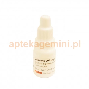 FORFARM Otinum, krople do uszu 0,2g/1g, 10g IMPORT RÓWNOLEGŁY