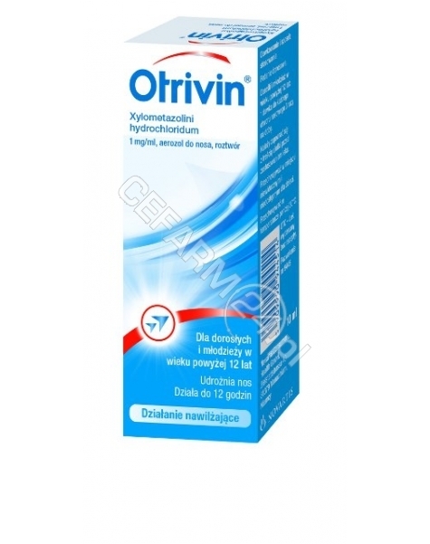 NOVARTIS Otrivin 0,1% aerozol do nosa 10 ml
