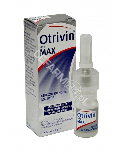 NOVARTIS Otrivin Ipra Max aerozol 10 ml (dawniej Otrivin Duo)