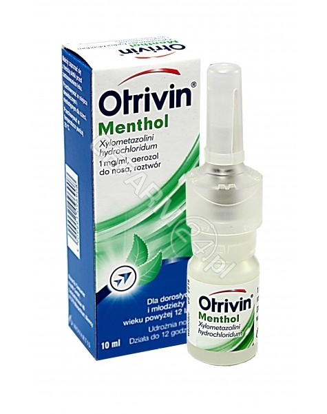 NOVARTIS Otrivin menthol aerozol do nosa 10 ml