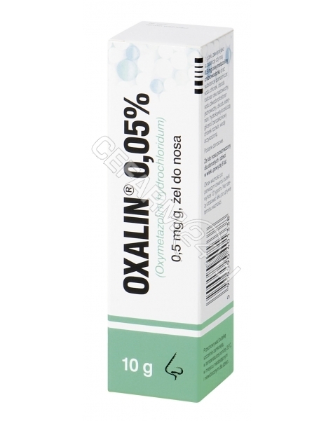 POLFA WARSZA Oxalin 0,05% żel do nosa 10 g (butelka plastikowa)