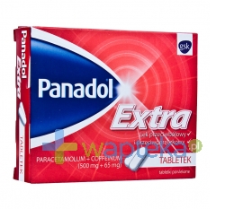 SMITHKLINE BEECHAM PHARMACEUTICALS (GLAXO) Panadol Extra 24 tabletki