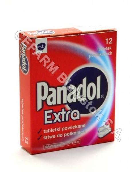 SMITHKLINE B Panadol extra x 12 tabl powlekanych