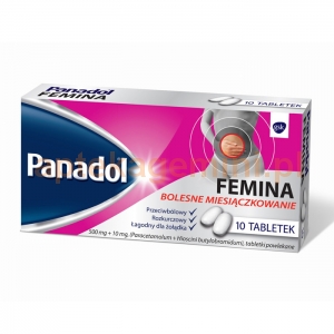 GLAXOSMITHKLINE Panadol Femina, 10 tabletek (Vegantalgin H)