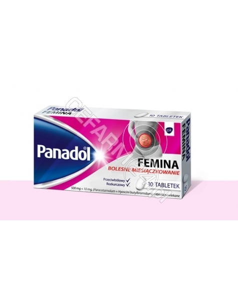 GLAXOSMITHKL Panadol Femina (Vegantalgin H) x 10 tabl powlekanych