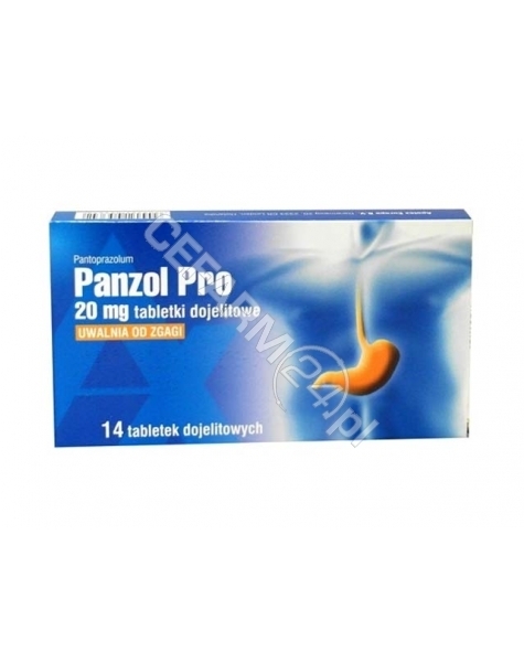 APOTEX NEDERLAND BV Panzol pro 20 mg x 14 tabl dojelitowych