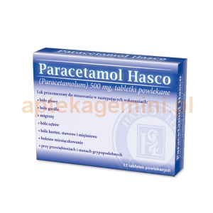 HASCO-LEK Paracetamol Hasco 500mg, 15 tabletek