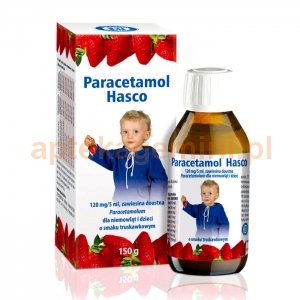 HASCO-LEK Paracetamol Hasco, zawiesina doustna, dla dzieci i niemowląt od urodzenia, 120mg/5ml, 150g