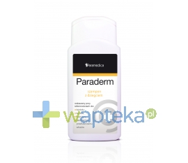 PARAMEDICA ŁÓDŹ PARADERM Szampon do włosów z dziegciem 150ml