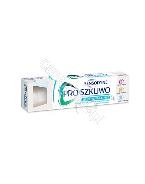 GLAXOSMITHKL Pasta sensodyne proszkliwo delikatne wybielanie 75 ml