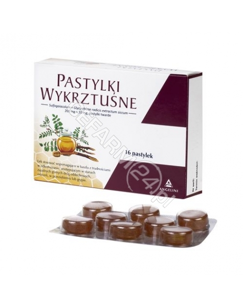 ANGELINI Pastylki wykrztuśne x 16 szt