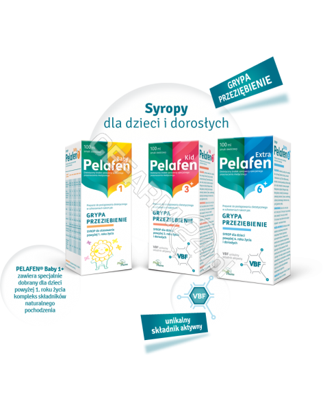 PHYTOPHARM KLEKA S.A. Pelafen kid 3+ syrop 100 ml