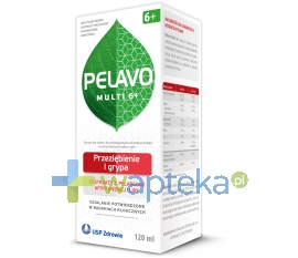 USP ZDROWIE SP. Z O.O Pelavo Multi 6+ przeziębienie i grypa 120ml